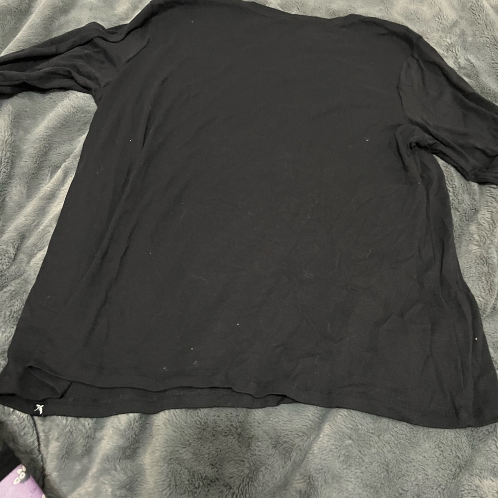 Eddie Bauer Women's Black Long Sleeve Tee